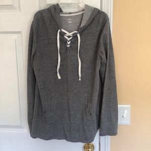 Grey Tunic with Hood